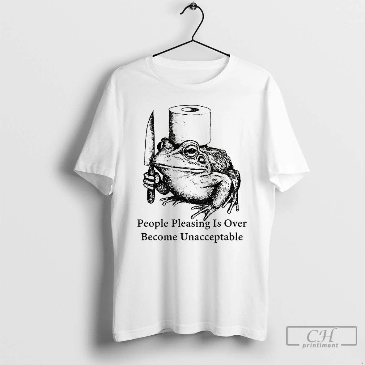 Nwzzkmlb Frog Refuse Please Others People Pleasing Is Over Become Unacceptable T-Shirts, Hoodie, Sweatshirt