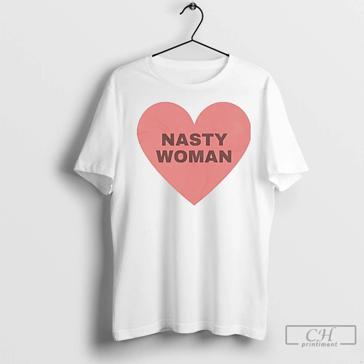 Premium Nasty Woman In Heart T-Shirts, Hoodie, Sweatshirt | InkNestWear.com