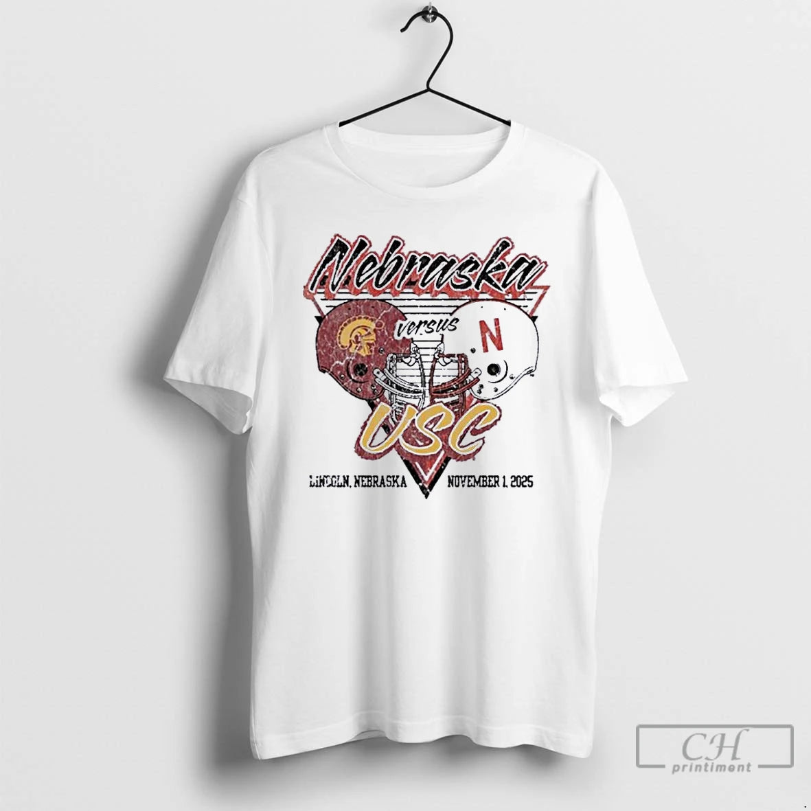 Premium Nebraska Cornhuskers Vs Usc Trojans 2025 Gameday Football T Shirts Hoodie, Sweatshirt | InkNestWear.com