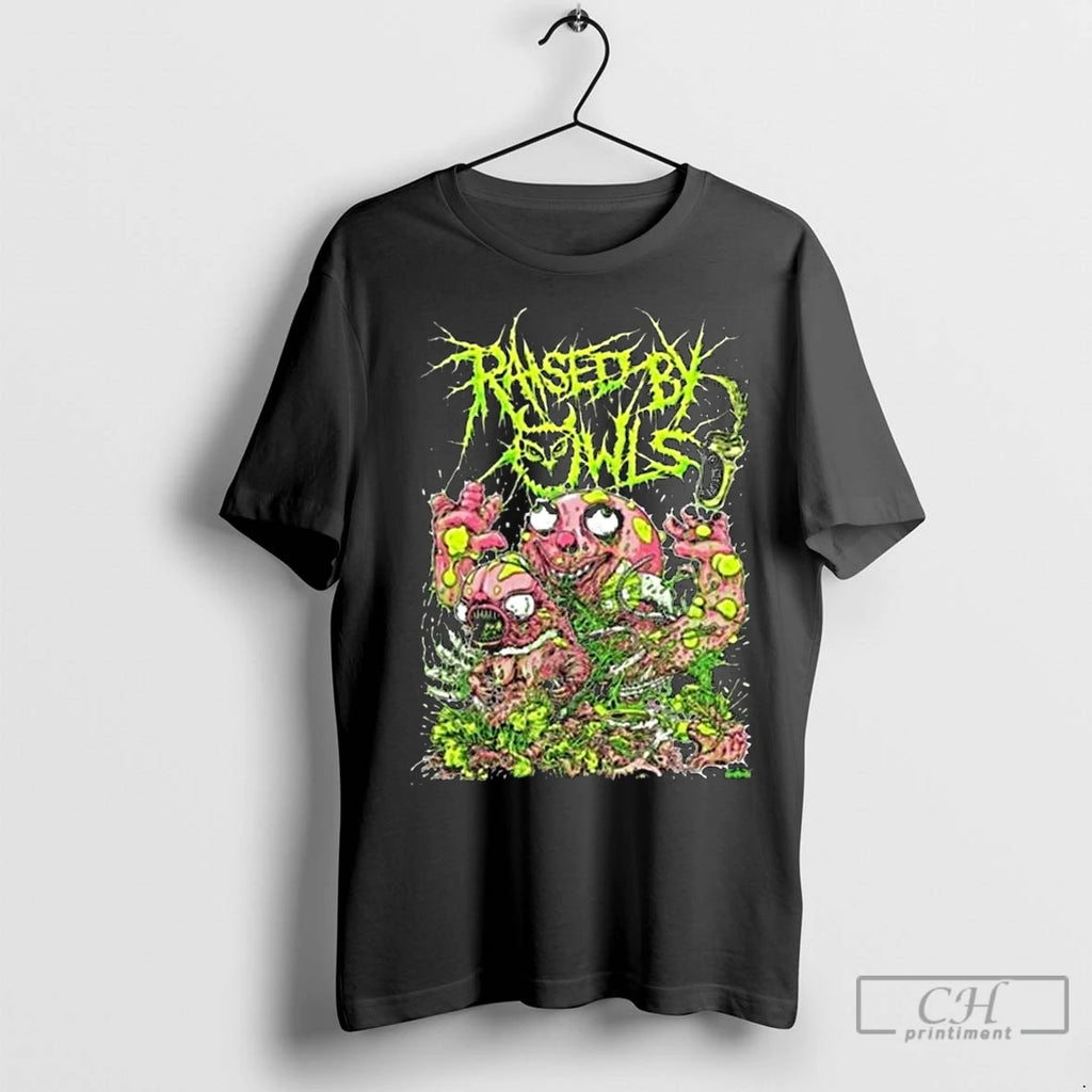 Premium Neon Gore Monster Brutal Horror Art Metal Band Style Long Sleve T-Shirts, Hoodie, Sweatshirt | InkNestWear.com