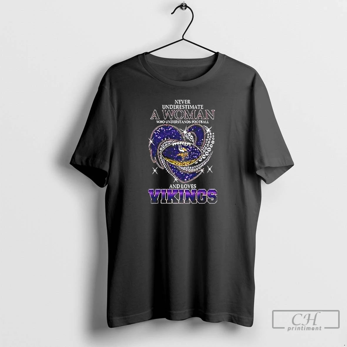 Premium Never Underestimate A Woman Who Understands Football And Loves Minnesota Vikings Style T Shirts Hoodie, Sweatshirt