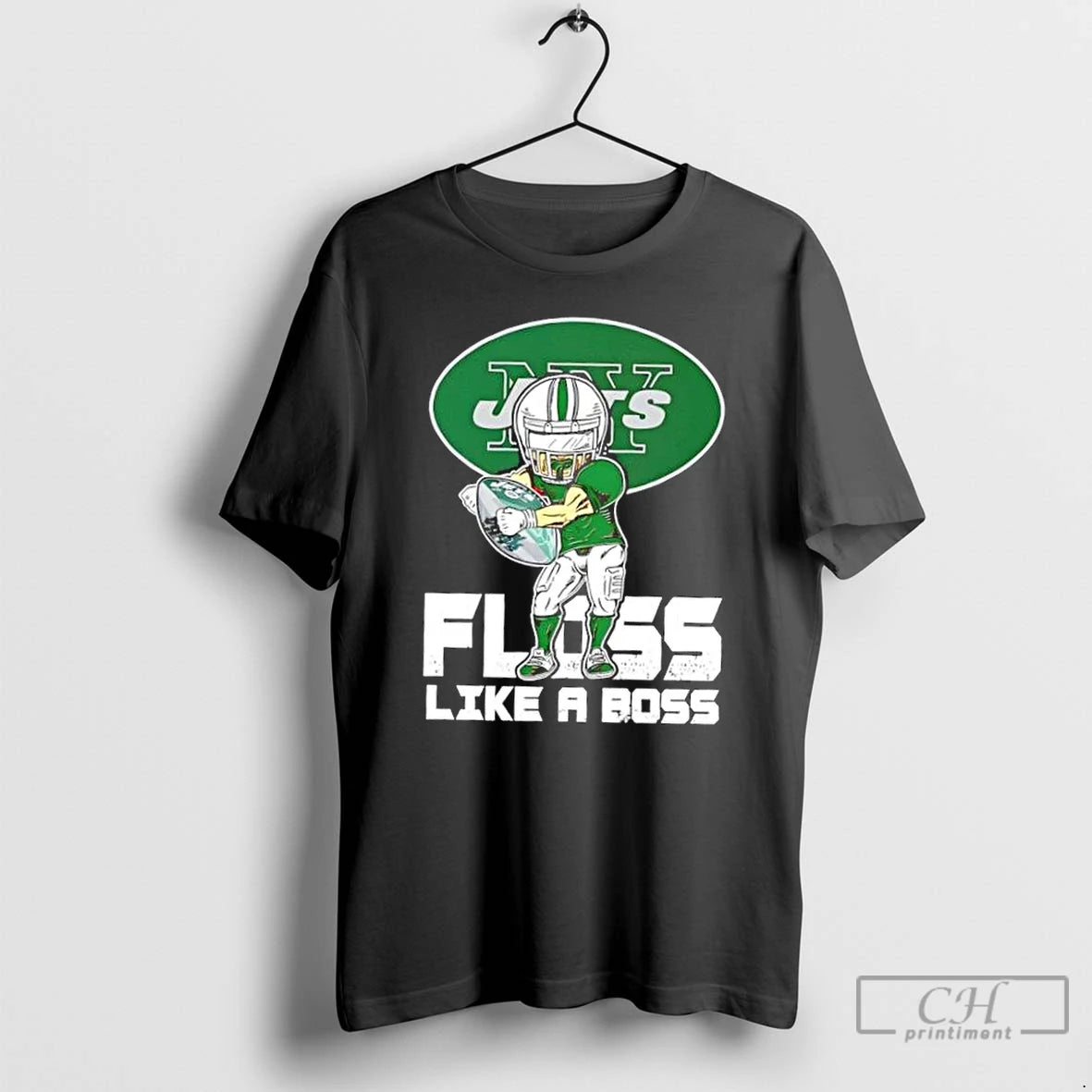 Premium New York Jets Floss Like A Boss T Shirts Hoodie, Sweatshirt | InkNestWear.com