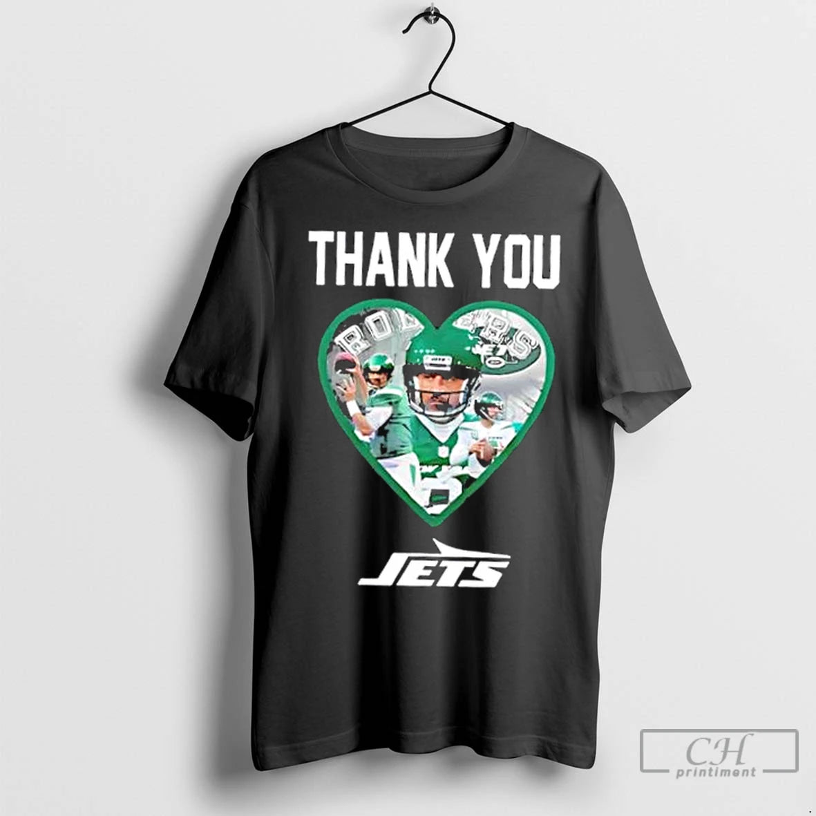 Premium New York Jets Thank You Aaron Rodgers 2 Sided T-Shirts, Hoodie, Sweatshirt | InkNestWear.com