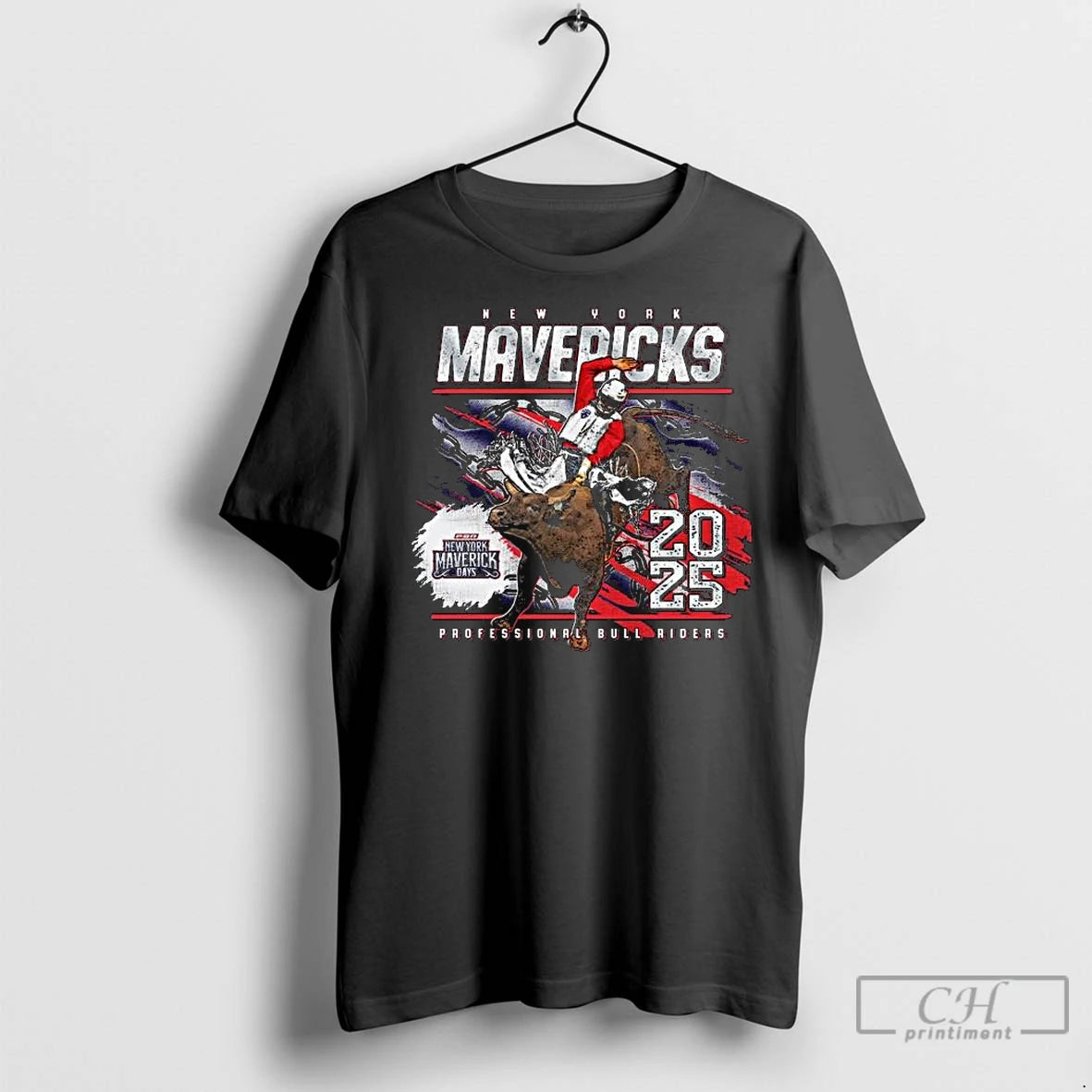 Premium New York Mavericks 2025 Event Professional Bull Riders Long Sleve T-Shirts, Hoodie, Sweatshirt | InkNestWear.com