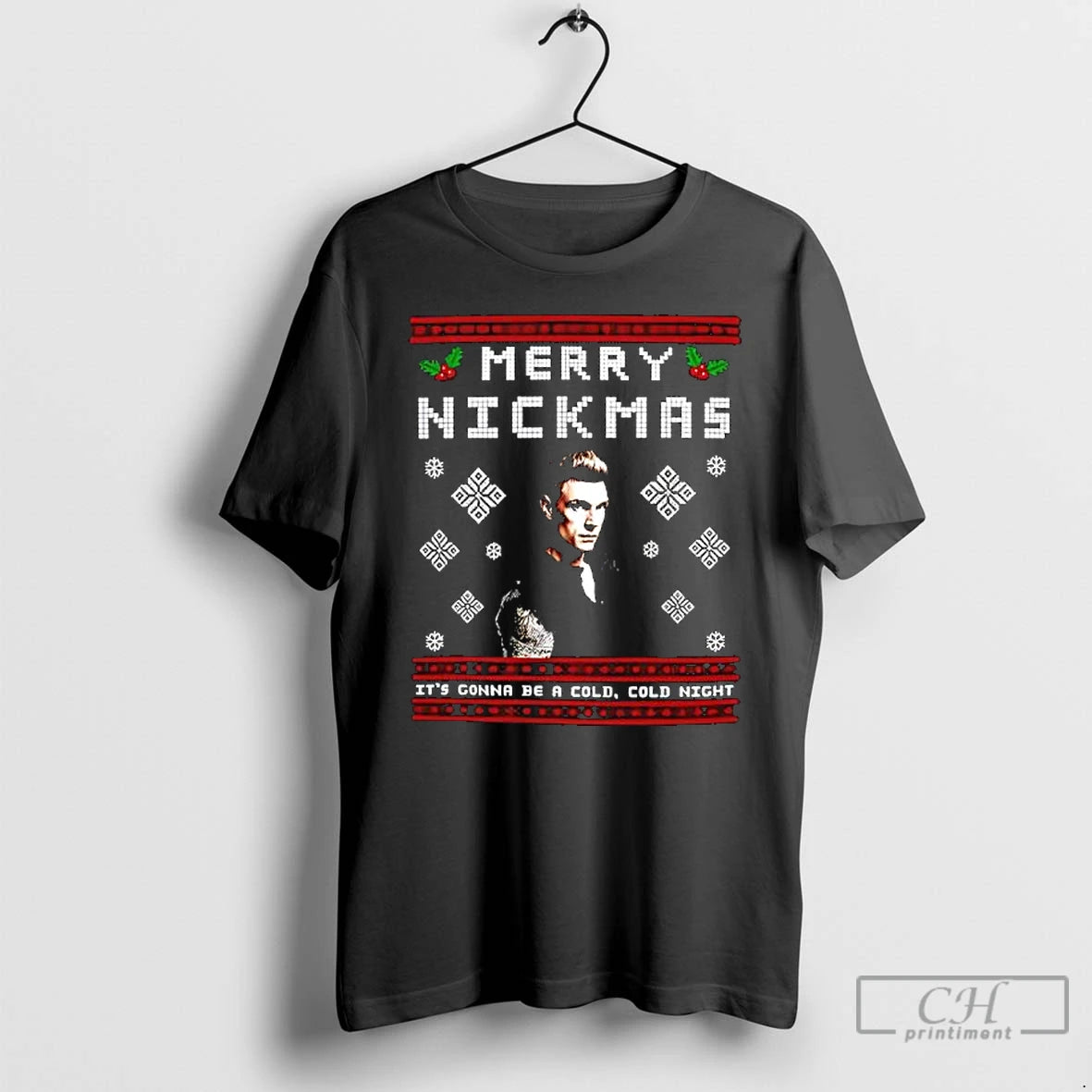 Premium Nick Carter Merry Nickmas Its Gonna Be A Cold Cold Night T Shirts Hoodie, Sweatshirt | InkNestWear.com