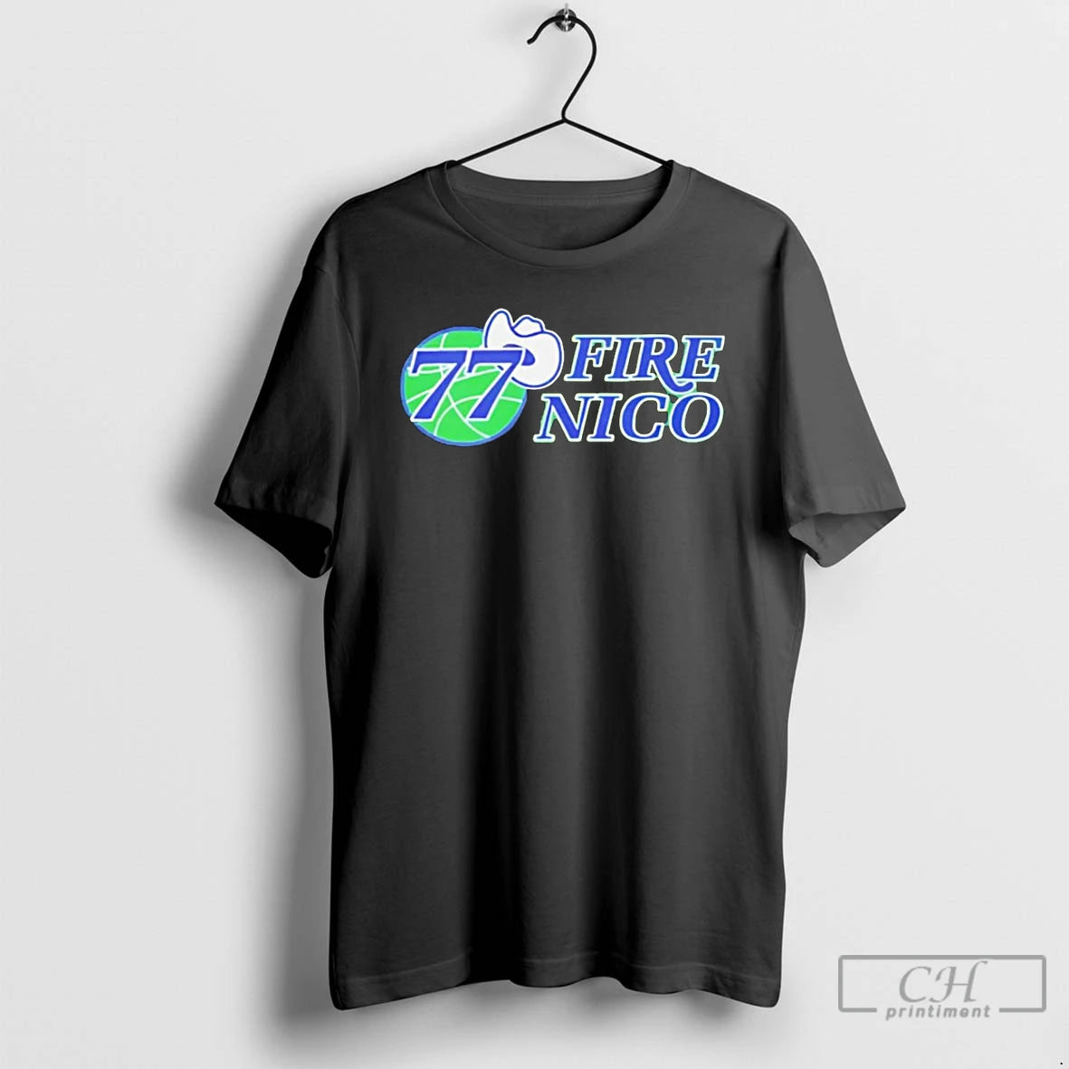 Premium Nico Harrison Dallas Mavericks Fire Nico 77 T Shirts Hoodie, Sweatshirt | InkNestWear.com