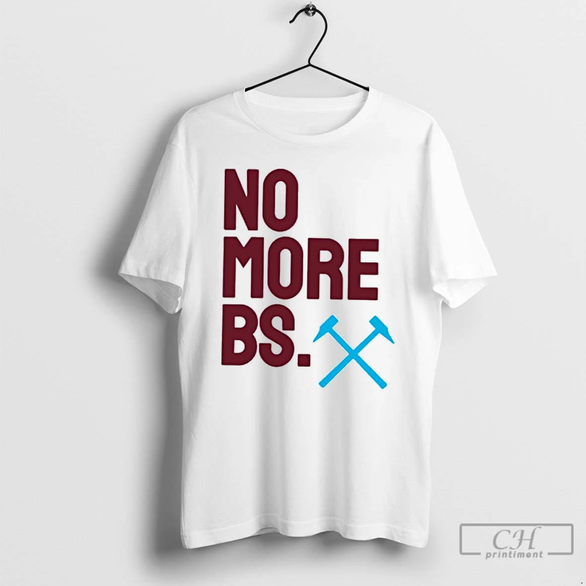 Premium No More Bs Hammers Protest T Shirts Hoodie, Sweatshirt | InkNestWear.com