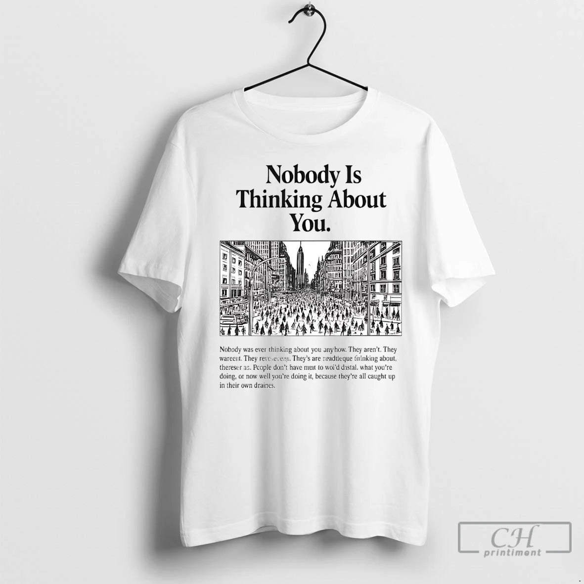 Premium Nobody Is Thinking About You T-Shirts, Hoodie, Sweatshirt | InkNestWear.com