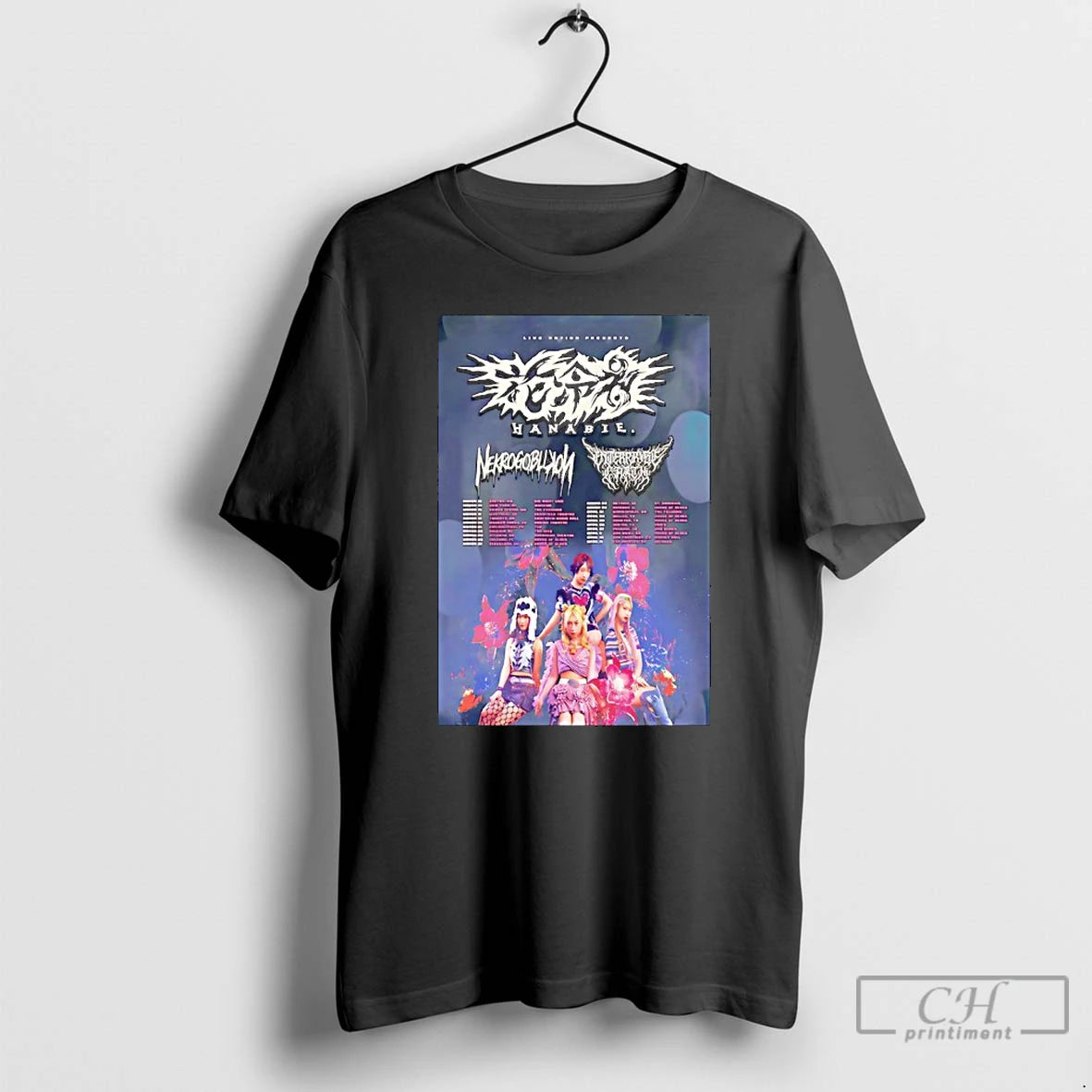 Premium North America Hanabie Tour 2026 T Shirts Hoodie, Sweatshirt | InkNestWear.com