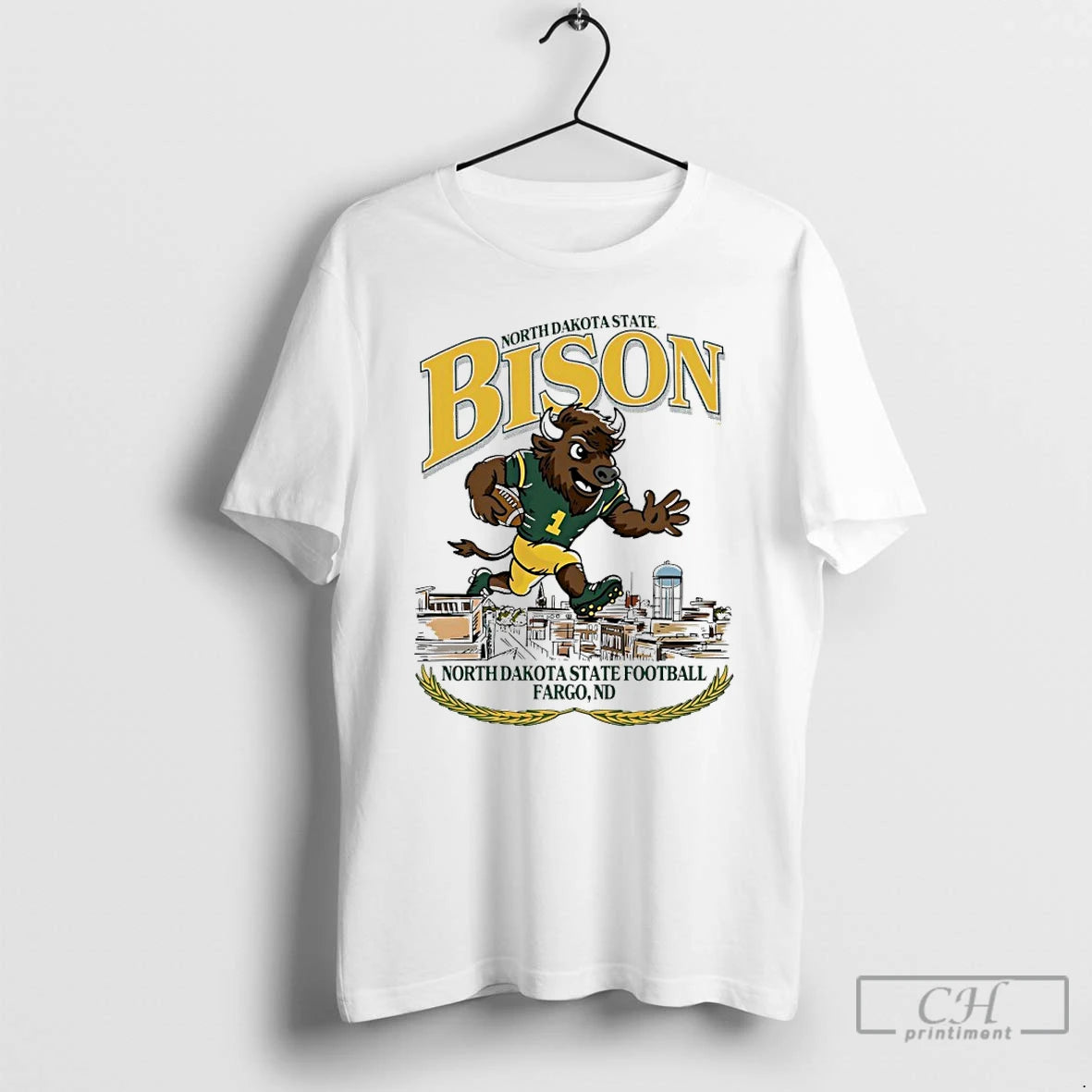 Premium North Dakota State Bison Football Thunder Mascot T-Shirts, Hoodie, Sweatshirt | InkNestWear.com