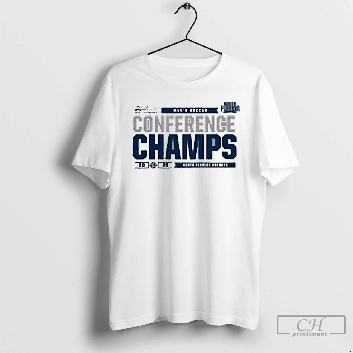 Premium North Florida Ospreys 2025 Asun Mens Soccer Champions T-Shirts, Hoodie, Sweatshirt | InkNestWear.com
