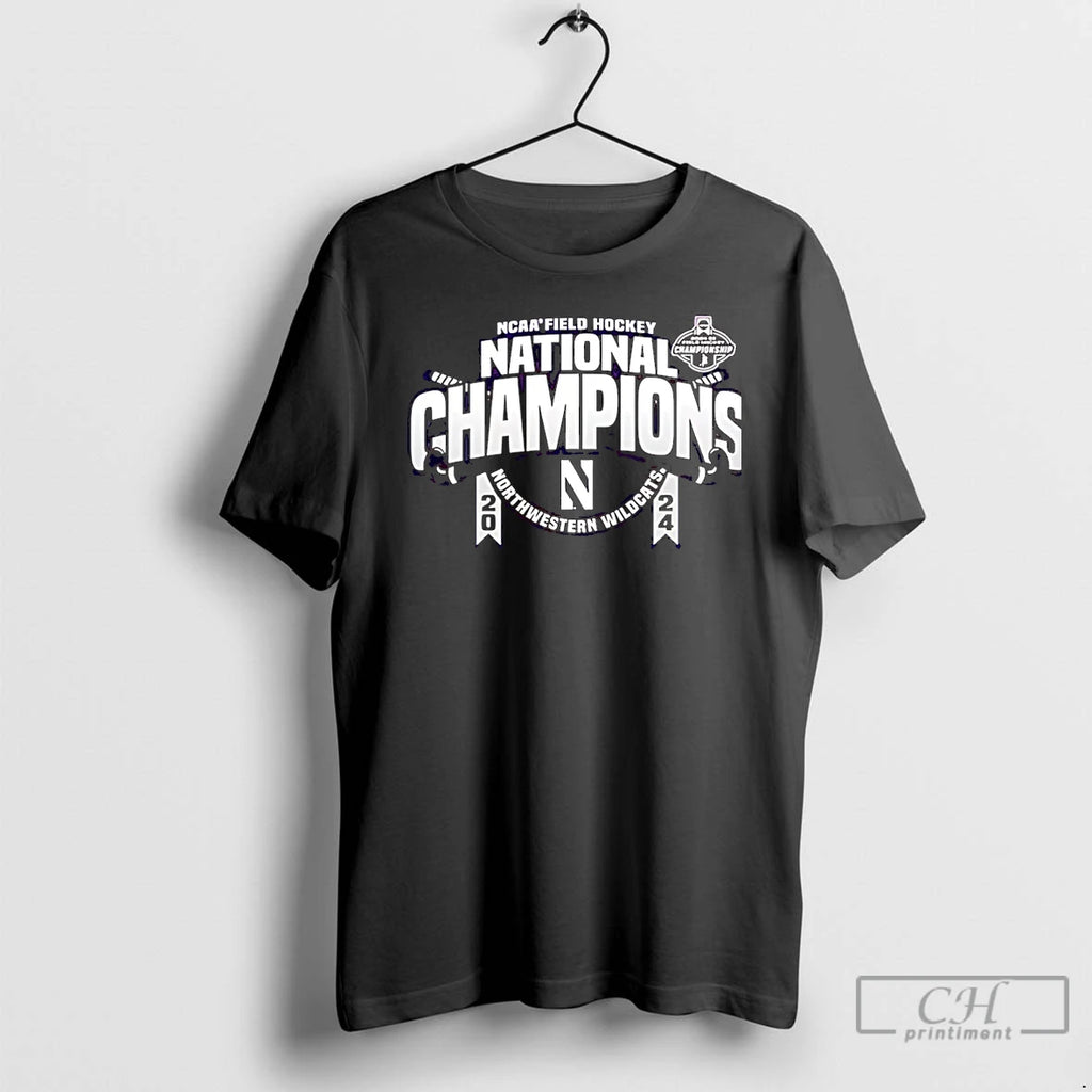 Premium Northwestern Wildcats 2024 Field Hockey National Champions Christmas T Shirts Hoodie, Sweatshirt | InkNestWear.com
