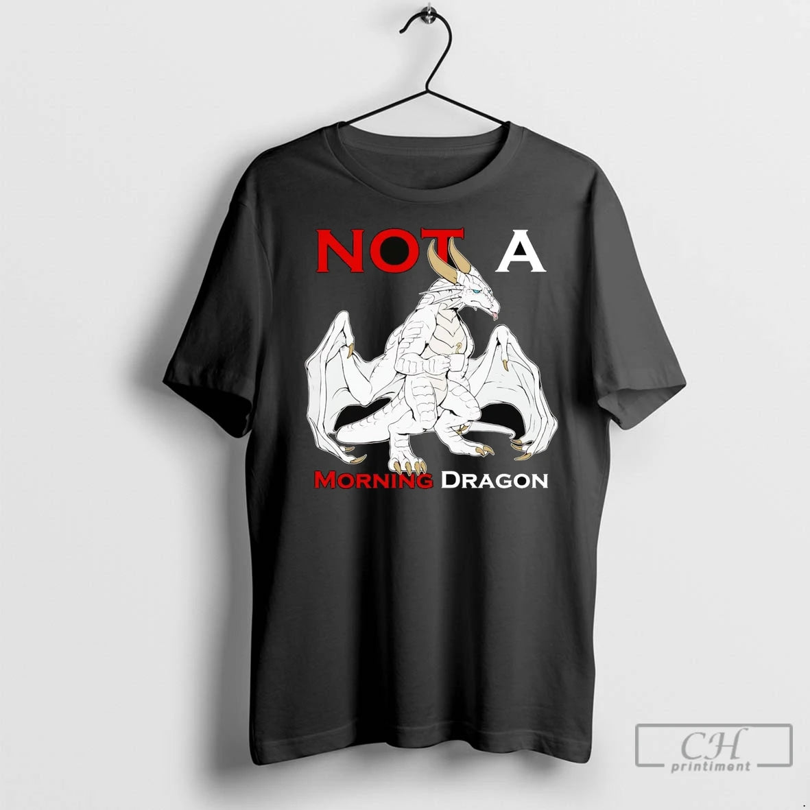 Premium Not A Morning Dragon T-Shirts, Hoodie, Sweatshirt | InkNestWear.com