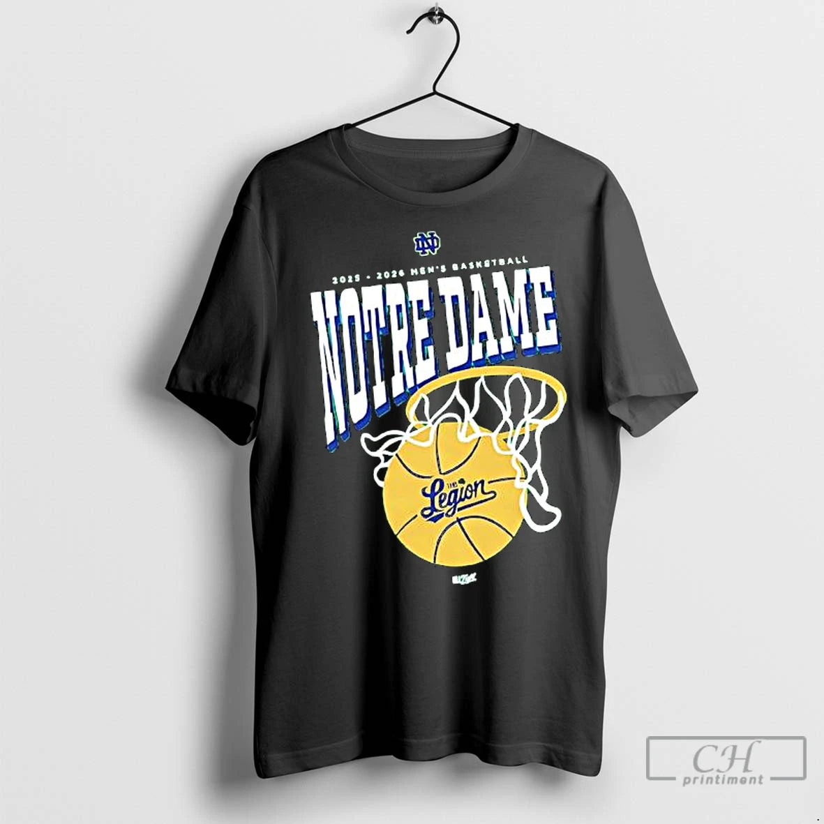 Premium Notre Dame Fighting Irish Mens Basketball The Legion 2025 2026 T-Shirts, Hoodie, Sweatshirt | InkNestWear.com