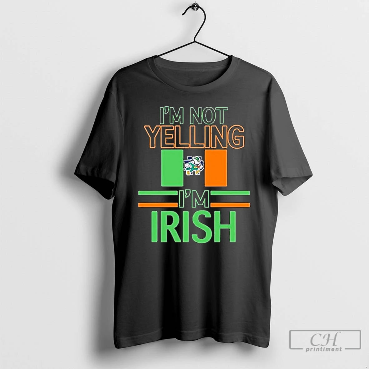 Premium Notre Dame Im Not Yelling Im Irish T Shirts Hoodie, Sweatshirt | InkNestWear.com