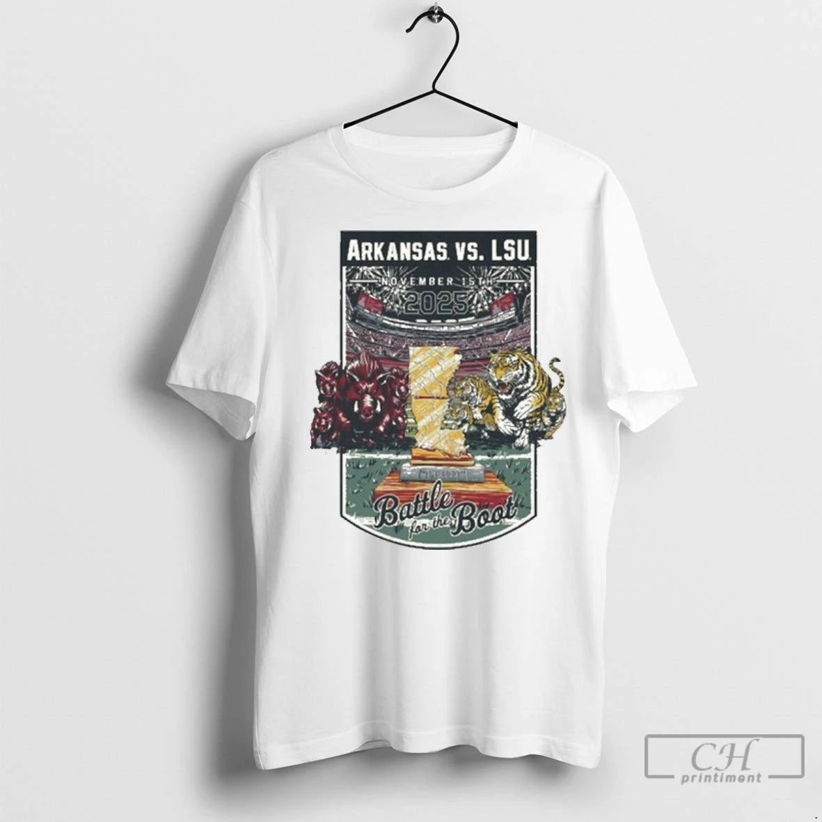Premium November 15th Arkansas Vs Lsu Game Day 2025 T-Shirts, Hoodie, Sweatshirt | InkNestWear.com