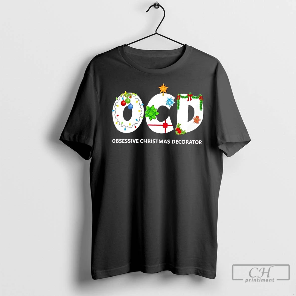 Premium Ocd Obsessive Christmas Decorator T-Shirts, Hoodie, Sweatshirt | InkNestWear.com