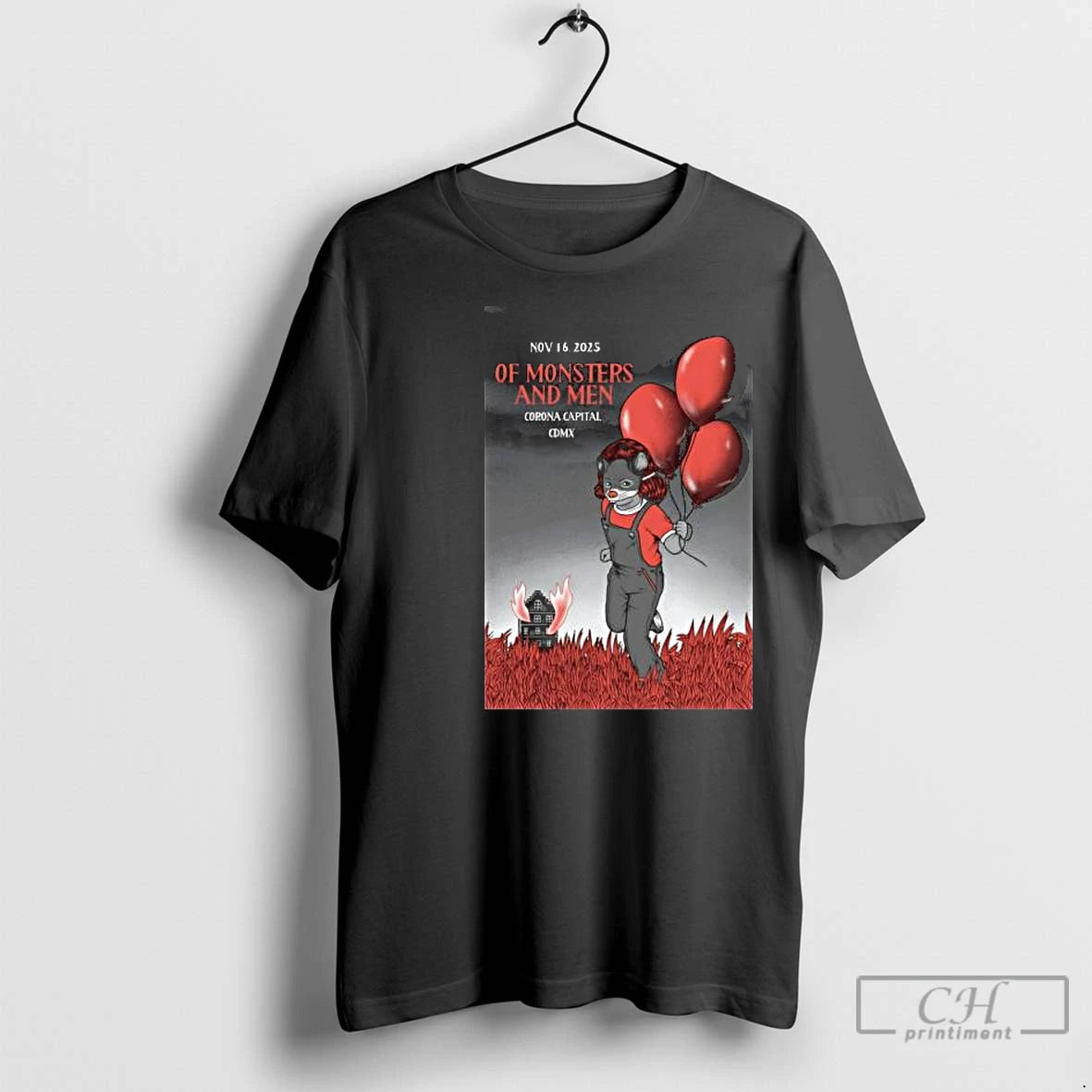 Premium Of Monsters And Men Mexico City Mx On Nov 16 2025 Event Circle Black T-Shirts, Hoodie, Sweatshirt | InkNestWear.com
