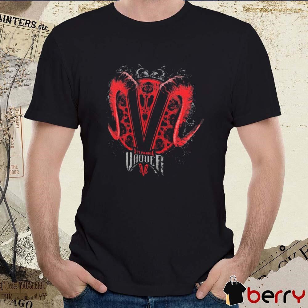 Premium Official Stephanie Vaquer V Logo WWE 2025 t-shirt