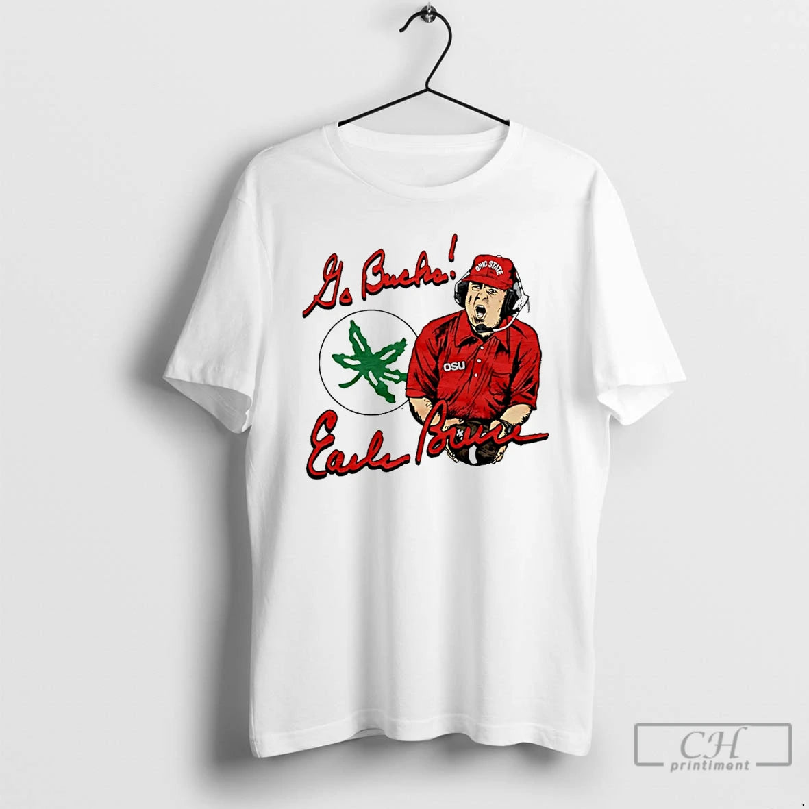 Premium Ohio State Earle Bruce Woody Hayes Im A Buckeye T Shirts Hoodie, Sweatshirt | InkNestWear.com