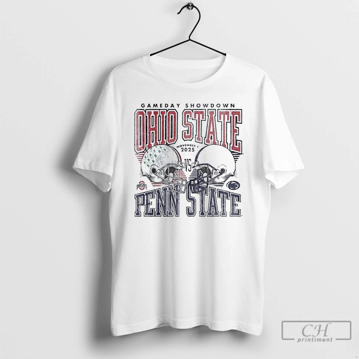 Premium Ohio State Football Vs Penn State November 1 2025 T Shirts Hoodie, Sweatshirt | InkNestWear.com