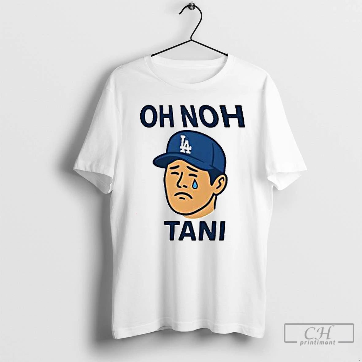 Premium Ohtani Oh Noh Tani Cry Cartoon T Shirts Hoodie, Sweatshirt | InkNestWear.com