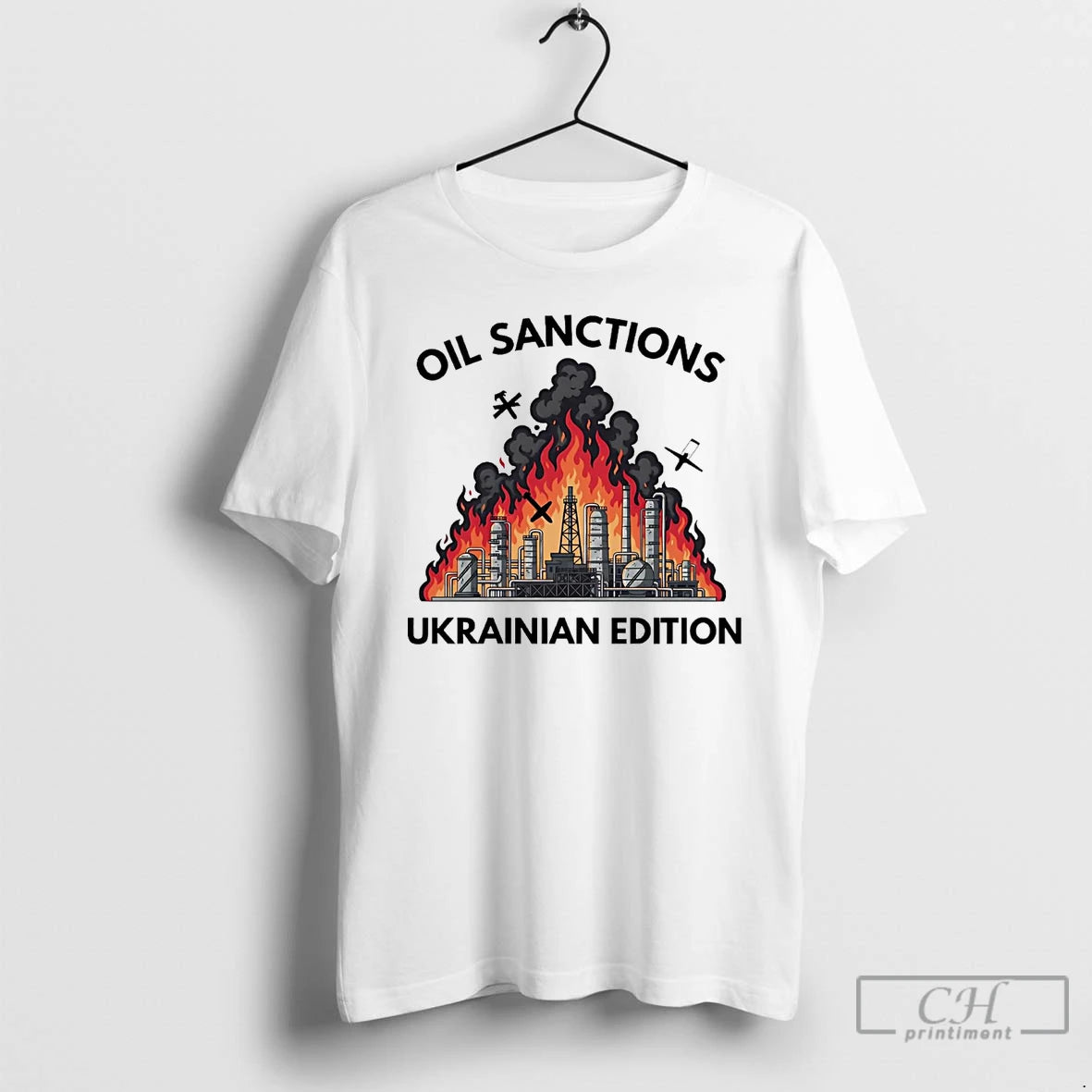 Oil Sanctions Ukrainian T-Shirts, Hoodie, Sweatshirt