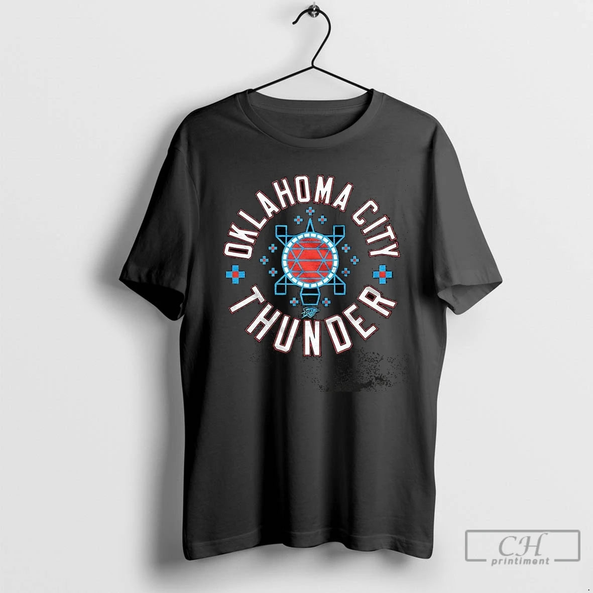 Premium Oklahoma City Thunder Baslketball 2025 Indigenous Culture Logo T-Shirts, Hoodie, Sweatshirt | InkNestWear.com