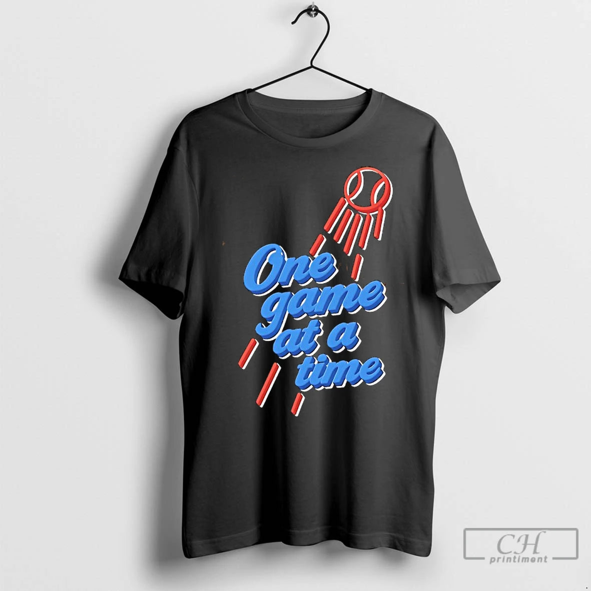 Premium One Game At A Time Los Angeles Dodgers Parody Logo T-Shirts, Hoodie, Sweatshirt | InkNestWear.com
