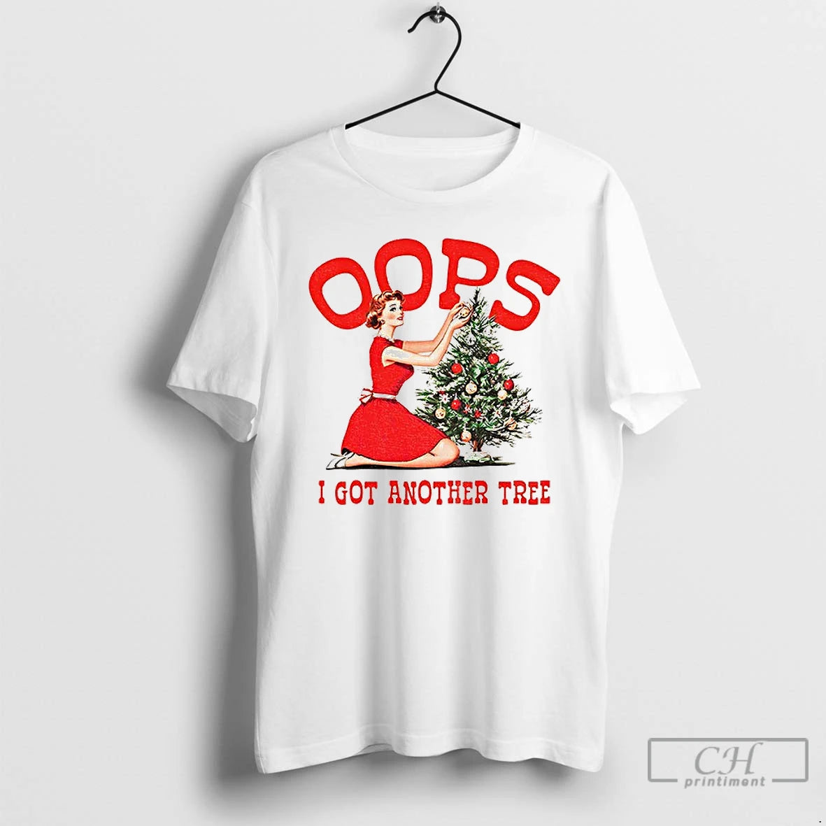 Premium Oops I Got Another Tree Merry Christmas T Shirts Hoodie, Sweatshirt | InkNestWear.com