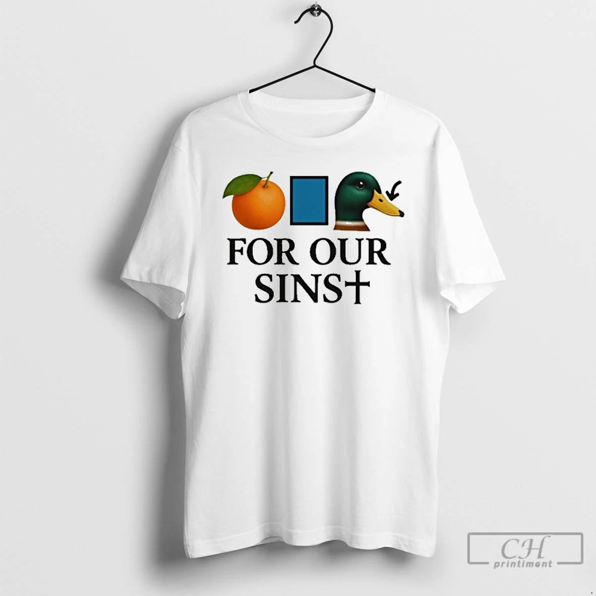 Premium Orange Duck For Our Sins T-Shirts, Hoodie, Sweatshirt | InkNestWear.com