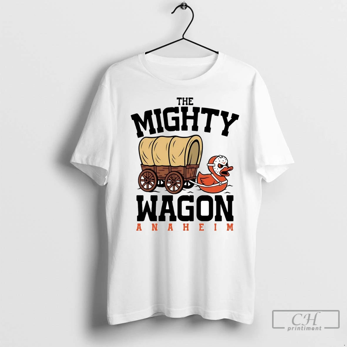 Premium Oregon Trail The Mighty Wagon Anaheim Ducks T-Shirts, Hoodie, Sweatshirt | InkNestWear.com