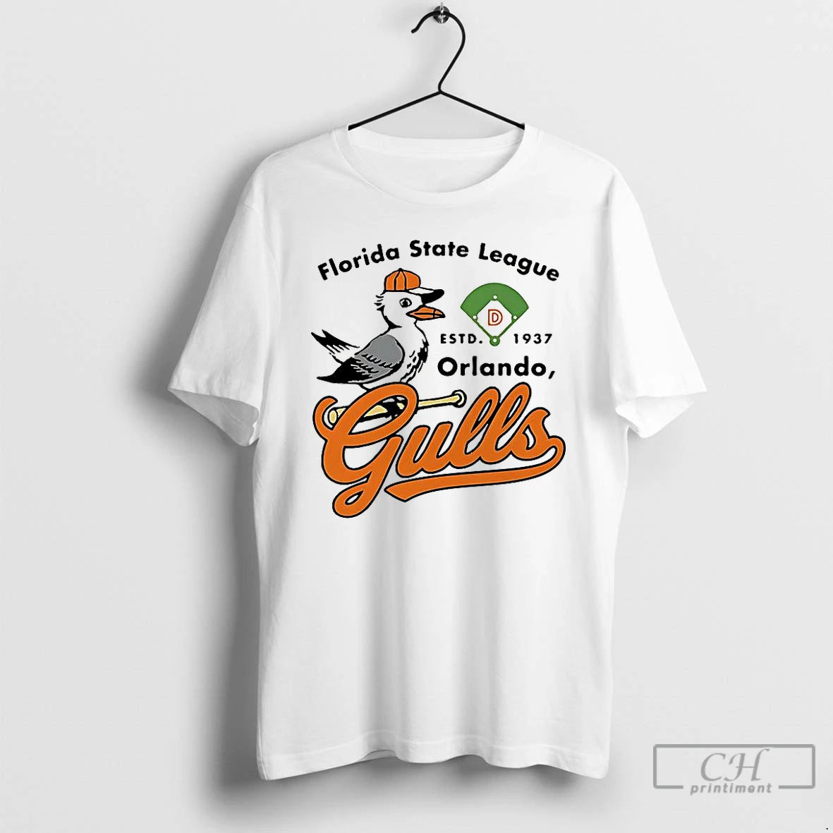 Premium Orlando Gulls Florida Defunct Baseball Teams Est 1937 Vintage T Shirts Hoodie, Sweatshirt | InkNestWear.com