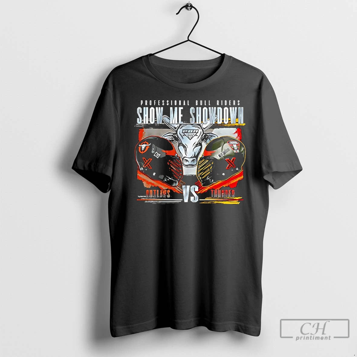 Premium Outlaws Vs Thunder Show Me Showdown Rivalry Helmets T-Shirts, Hoodie, Sweatshirt | InkNestWear.com