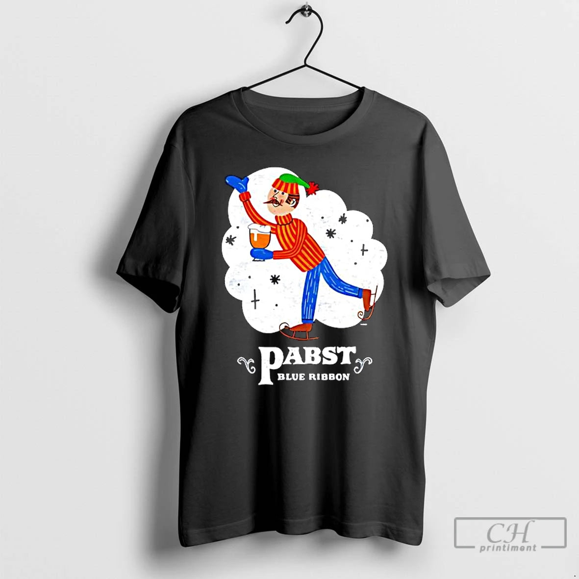 Premium Pabst Blue Ribbon Vintage Holiday T-Shirts, Hoodie, Sweatshirt | InkNestWear.com