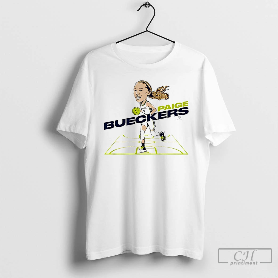 Premium Paige Bueckers Dallas Wings Caricature 2025 T Shirts Hoodie, Sweatshirt | InkNestWear.com