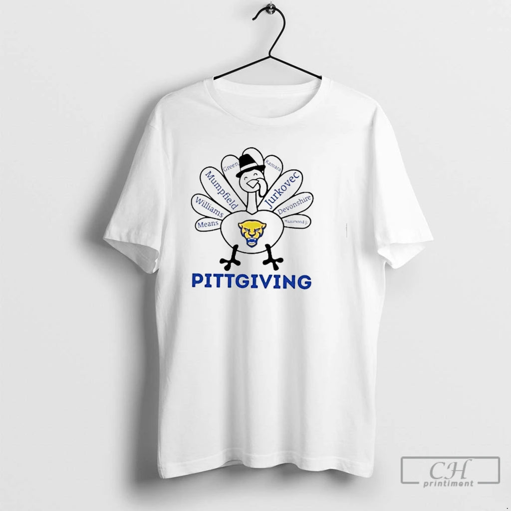 Premium Paittgiving Pitt Panthers X Thanksgiving T Shirts Hoodie, Sweatshirt | InkNestWear.com
