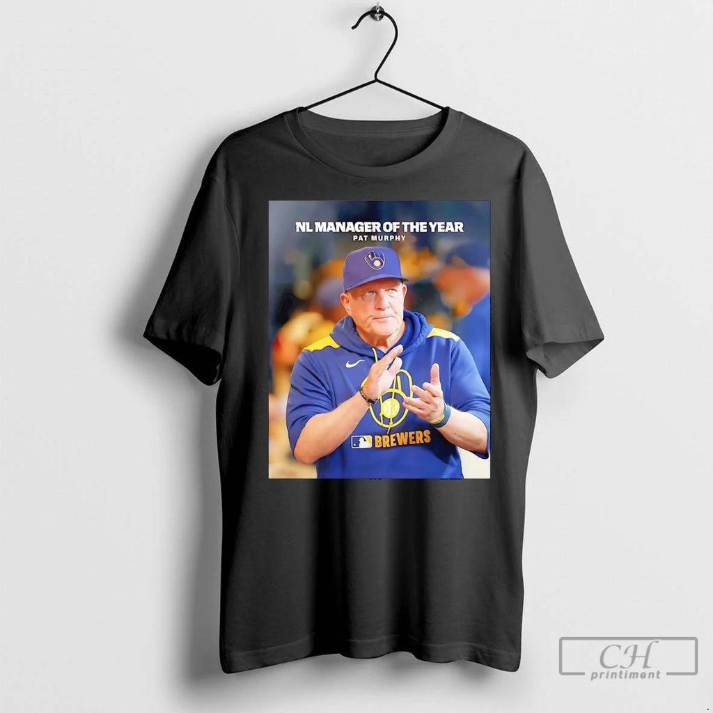 Premium Pat Murphy Nl Manager Of The Year T-Shirts, Hoodie, Sweatshirt | InkNestWear.com