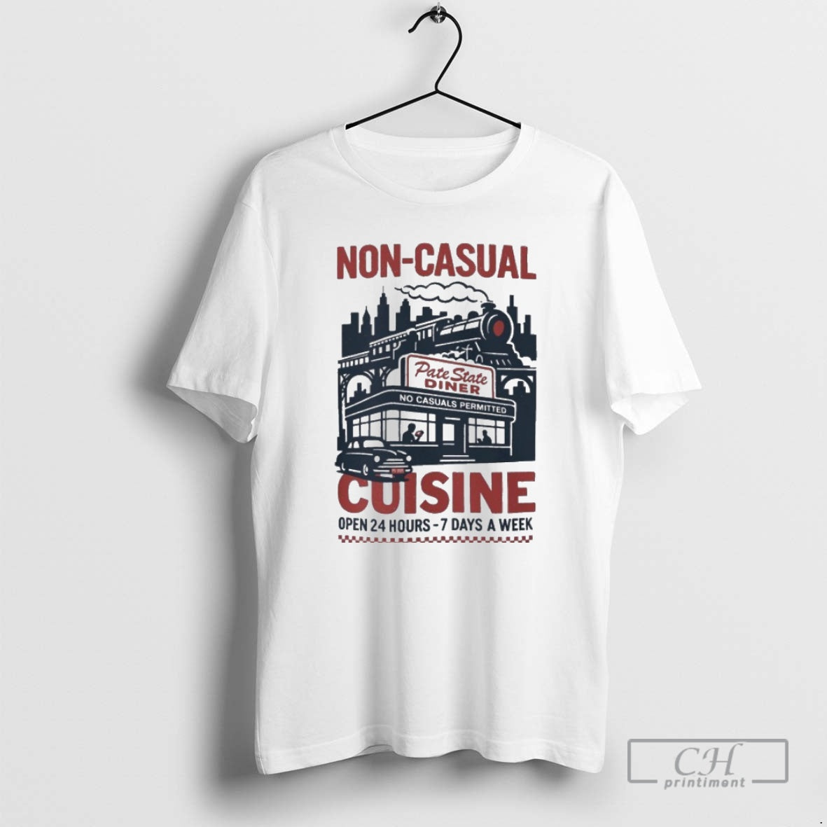 Premium Pate State Material Non Casual Cuisine Open 24 Hours 7 Days A Week T-Shirts, Hoodie, Sweatshirt | InkNestWear.com