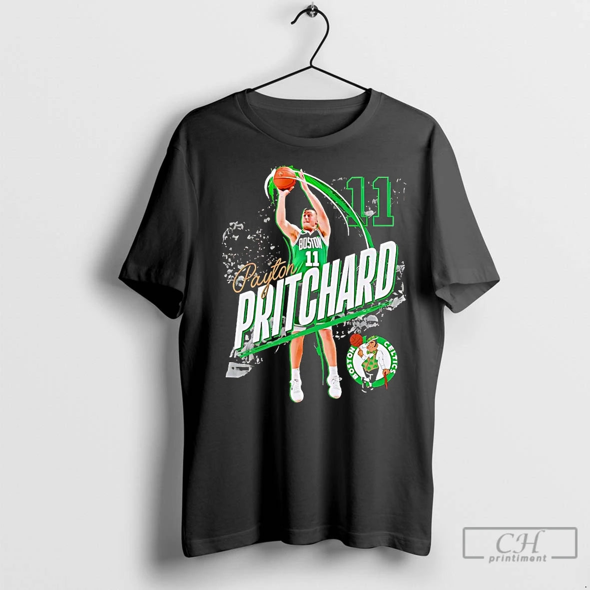 Premium Payton Pritchard Jump Shot Boston Celtics T-Shirts, Hoodie, Sweatshirt | InkNestWear.com