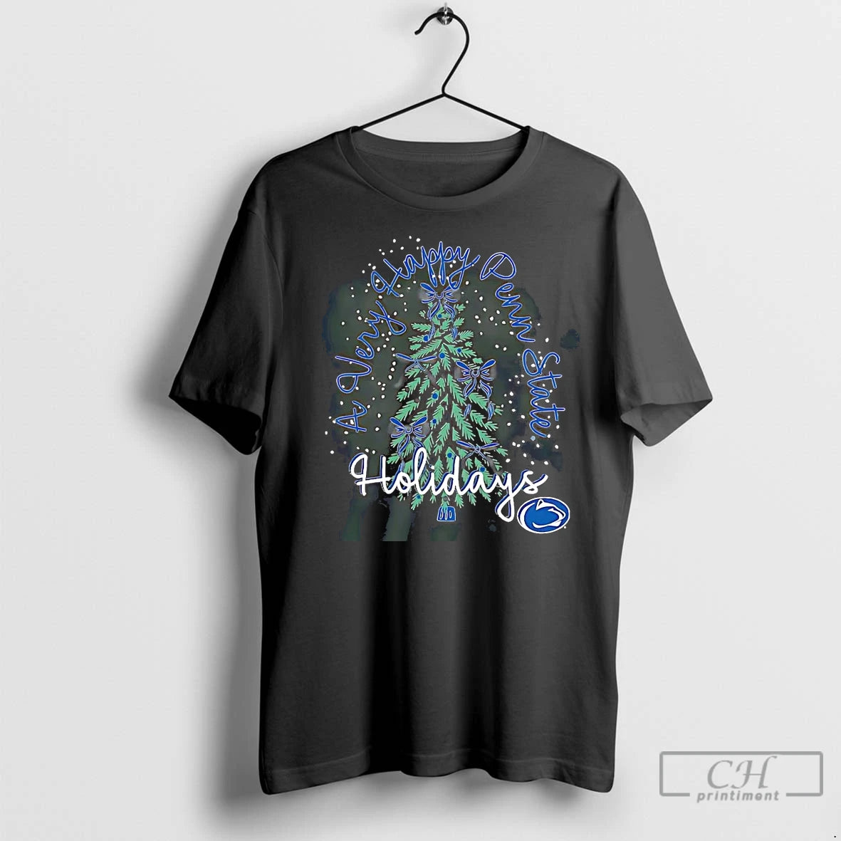 Premium Penn State Nittany Lions A Very Happy Penn State Holidays Christmas T-Shirts, Hoodie, Sweatshirt | InkNestWear.com