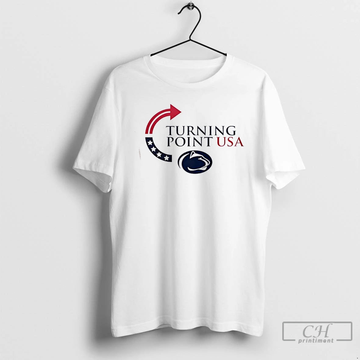 Premium Penn State Nittany Lions X Freedom Turning Point Usa Charlie Kirk 2 Sided T-Shirts, Hoodie, Sweatshirt