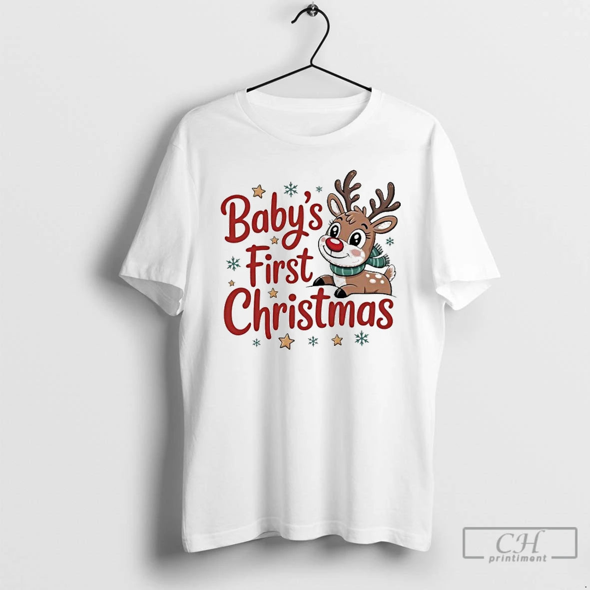 Premium Personalized First Christmas Custom Name Text T Shirts Hoodie, Sweatshirt | InkNestWear.com