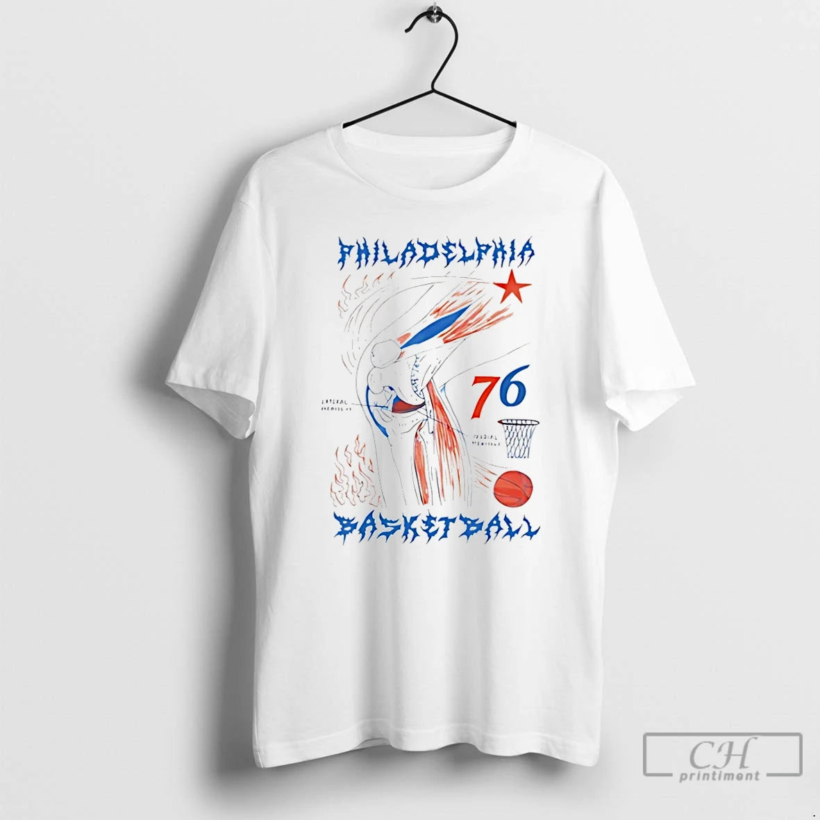 Premium Philadelphia Basketball Knee 76 Christmas T Shirts Hoodie, Sweatshirt | InkNestWear.com