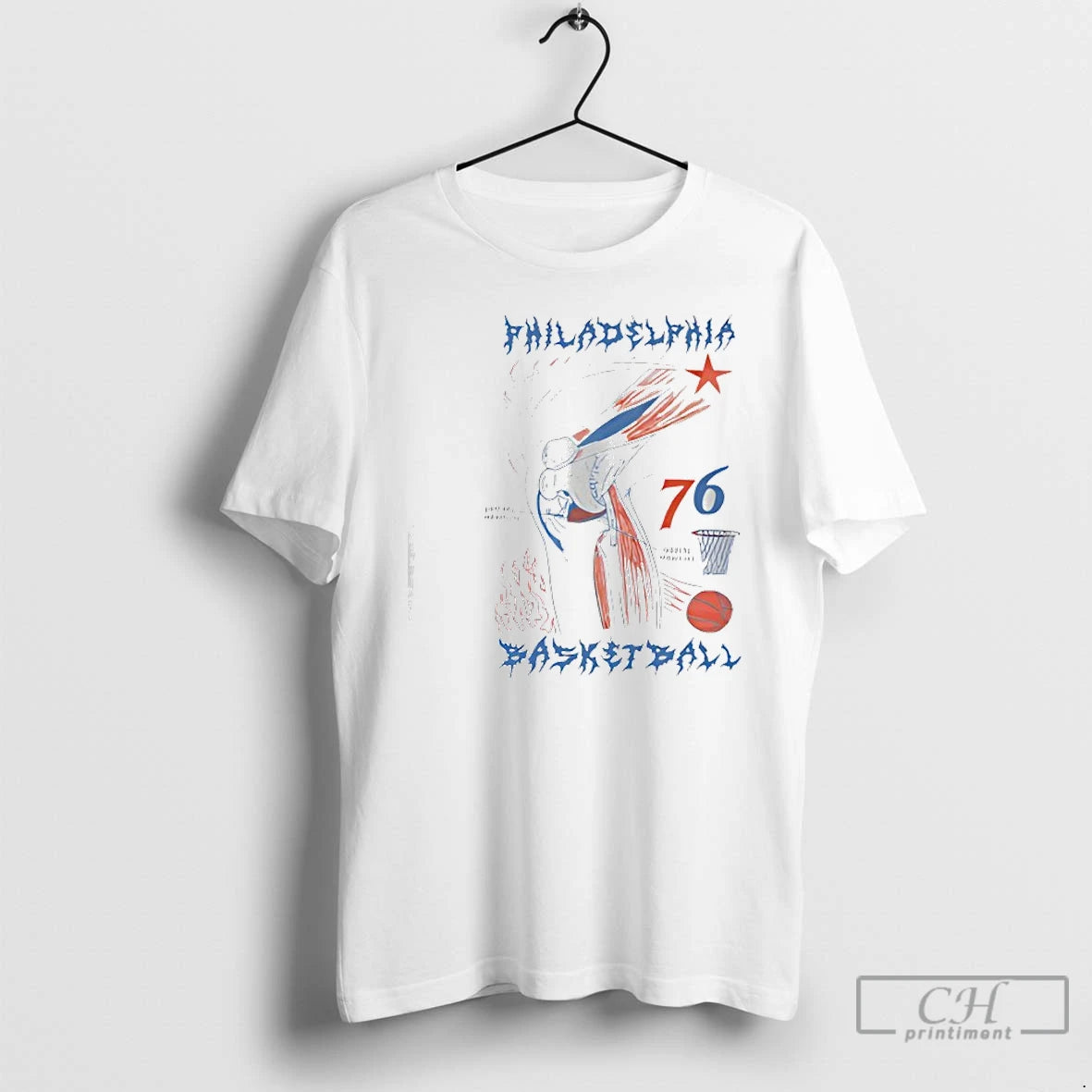 Premium Philadelphia Basketball Knee 76 T Shirts Hoodie, Sweatshirt | InkNestWear.com
