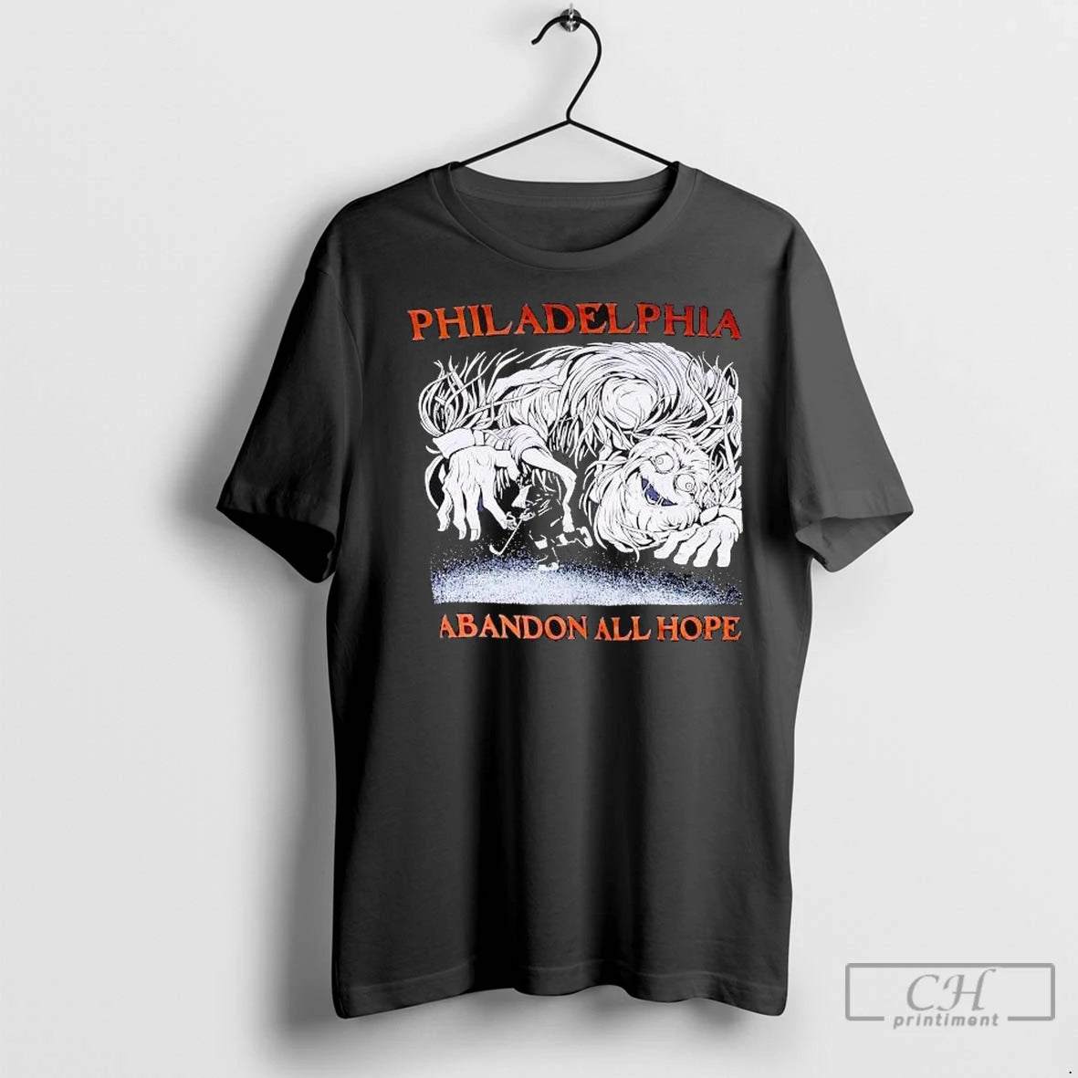 Premium Philadelphia Flyers Abandon All Hope T-Shirts, Hoodie, Sweatshirt | InkNestWear.com