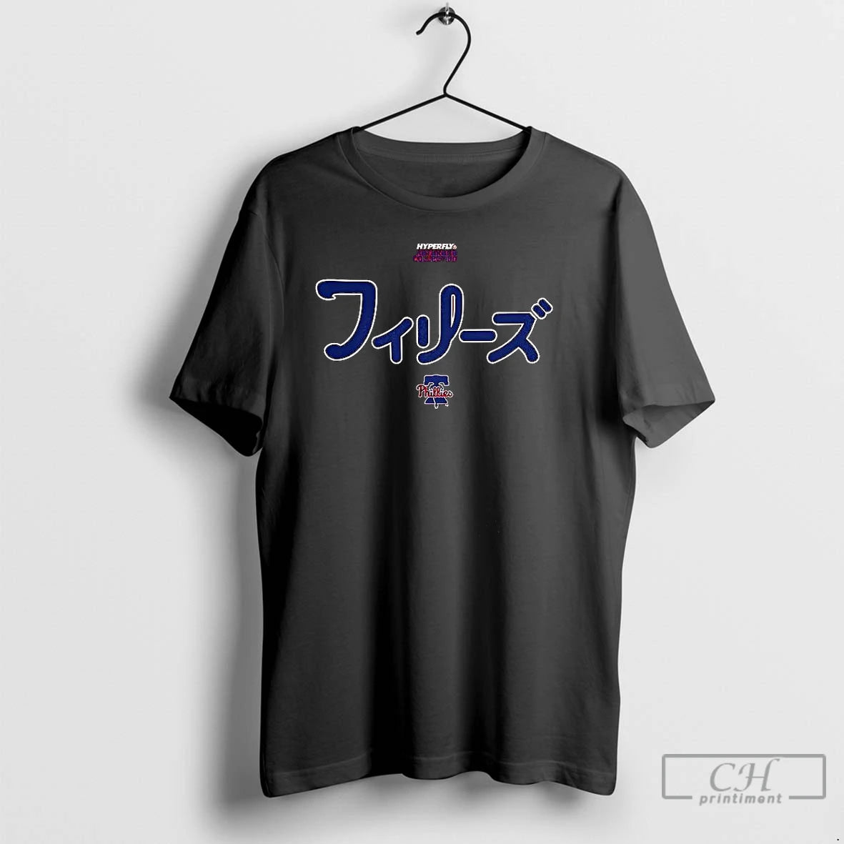 Premium Philadelphia Phillies Hyperfly Katakana Logo T Shirts Hoodie, Sweatshirt | InkNestWear.com