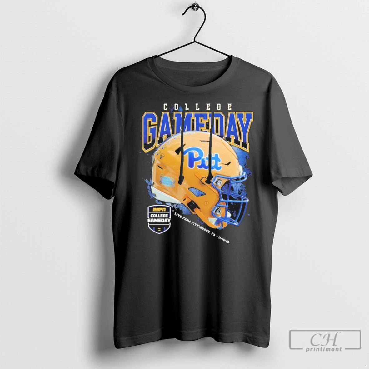 Premium Pitt Panthers 2025 College Gameday Helmet T-Shirts, Hoodie, Sweatshirt | InkNestWear.com