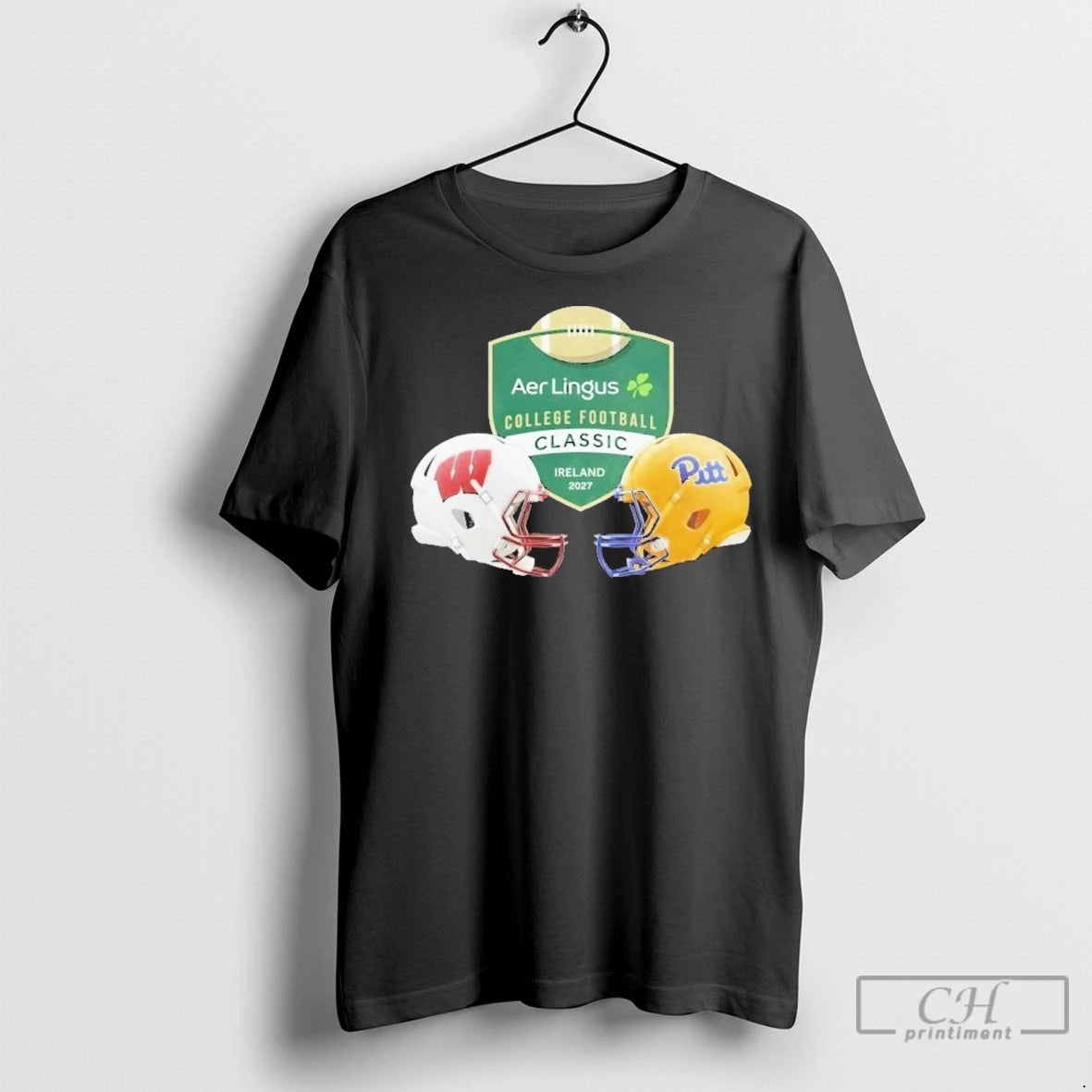 Premium Pitt Panthers Vs Wisconsin 2025 Dublin Ireland T-Shirts, Hoodie, Sweatshirt | InkNestWear.com