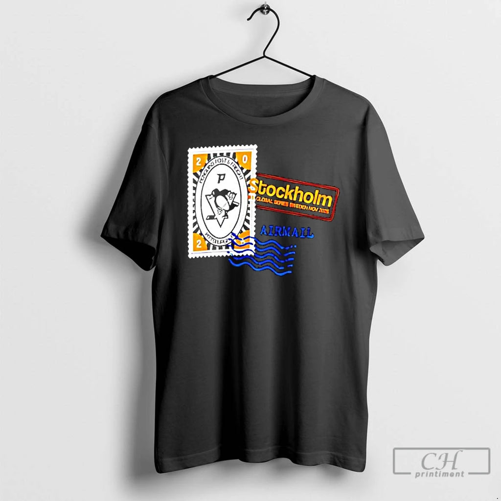 Premium Pittsburgh Penguins 2025 Stockholm T-Shirts, Hoodie, Sweatshirt | InkNestWear.com